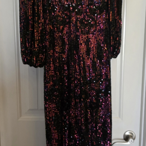 ML Monique Lhuillier Sequin Pantsuit (A RTR) - Picture 4 of 6